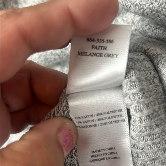 RAILS Faith Melange Grey Long Sleeve Pullover Sweater Women’s, Size M - Picture 11 of 15